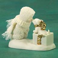 Snowbabies Snowbabies Puppy Kisses Figurine